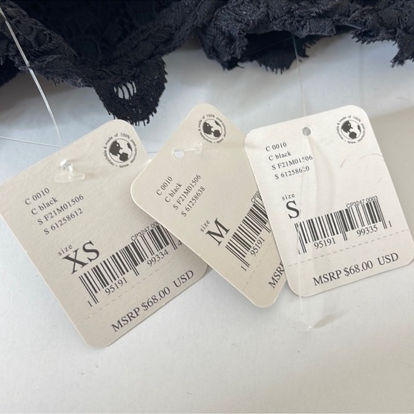 Free People Intimately Free. FP One. Black Adella Corset Cami Bralette. - Picture 14 of 16